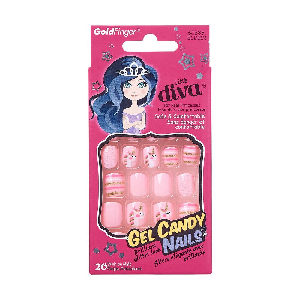 BROADWAY NAILS LITTLE DIVA STICKER NAIL PREMIERE [BLL03] – Hairsisters